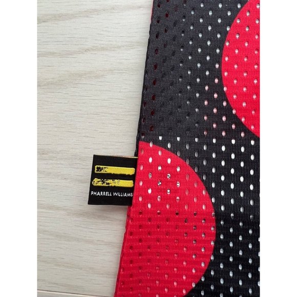 PHARRELL WILLIAMS X ADIDAS AI0784 Dear Baes BASKETBALL Tank Polka Red Black (S) - Picture 8 of 9